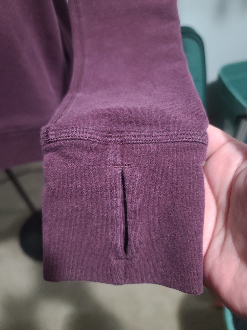 lululemon athletica Women's Stress Less Hoodie in Heathered Bordeaux Drama - Picture 4 of 13